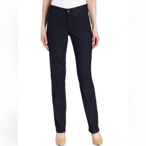 NYDJ‎ Women’s 6 Lift Tuck Technology Straight Dark Wash Jean NEW